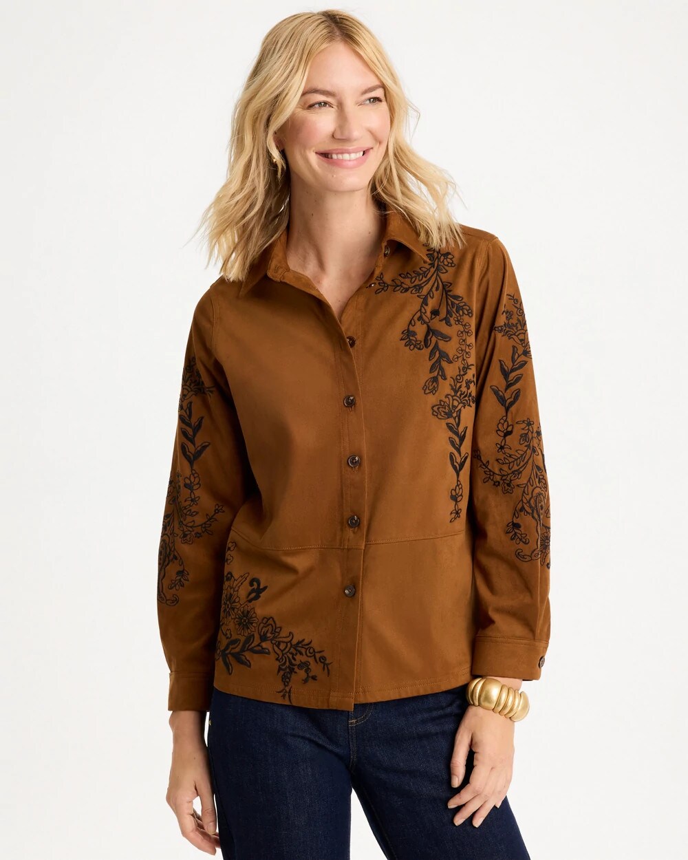 メンズ 【美品】CVTVLIST 23AW Artificial Suede Shirt